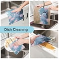 thumbnail image 2 of Qxltty Water Brings Out The Lotus Kitchen Towels Set of 6 Ultra Soft Absorbent Quick Drying Dish Cloths 11 x 11in, 2 of 9