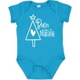thumbnail image 3 of Inktastic Buon Natale Christmas Tree with Heart and Star Boys or Girls Baby Bodysuit, 3 of 5