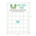 thumbnail image 4 of Jeu de Baby Shower Bingo Cactus - 24 Unités, 4 of 4