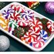 thumbnail image 3 of 100 adornos navideños de bastón de caramelo con menta para árbol de Navidad, adornos de caramelo falsos, adornos de decoración de Acción de Gracias de invierno, artesanía de bastón de caramelo para ma, 3 of 7