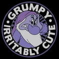 thumbnail image 2 of Men's Snow White and the Seven Dwarfs Cute Grumpy Graphic T-Shirt, 2 of 5
