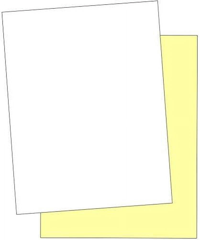 Next Day Labels, Superior Carbon-Less NCR, Pre Collated Paper, 500 Sheets Per Pack 8-1/2" x 11" 2 Part Straight, 5914