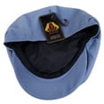 thumbnail image 4 of Linen and Cotton Newsboy Cap - S - Denim Blue, 4 of 5