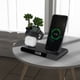 thumbnail image 4 of Seitruly inalámbrico 3 en 1, reloj de teléfono, auriculares, estación de carga de 12V, almohadilla Digital LED, reloj, termómetro, Teléfono y Comunicación Blanco, 4 of 6