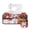 Christmas Snowman, variant on HELLHERO Sunflower Pattern Sewing Machine Mat with 4 Pockets Non Slip Lightweight Fabric Polyester for Most Sewing Machines