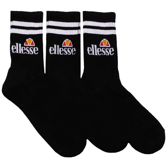 Ellesse Unisex Socks Cotton Black 9-11,5