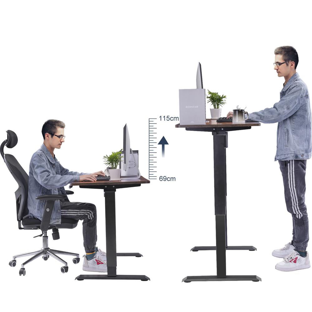 Details about   140cm Electric Computer Desk Home Office Lift Adjustable Lift Top Up Table Work 