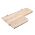 thumbnail image 3 of Juguete de trampolín, durabilidad probada en el tiempo del juguete del trampolín del animal doméstico del trampolín de madera del animal doméstico pequeño en forma de L, 3 of 8
