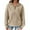 Khaki, variant on HAiming Womens Hoodies Casual Long Sleeve Drawstring Pullover Tops Loose Hooded Sweatshirt with Pocket