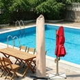 thumbnail image 5 of Heavy Duty Patio Umbrella Cover, Drawstring Umbrella Storage Bag with Waterproof UV Protection, for Cantilever and Center Pole Umbrellas, 5 of 7
