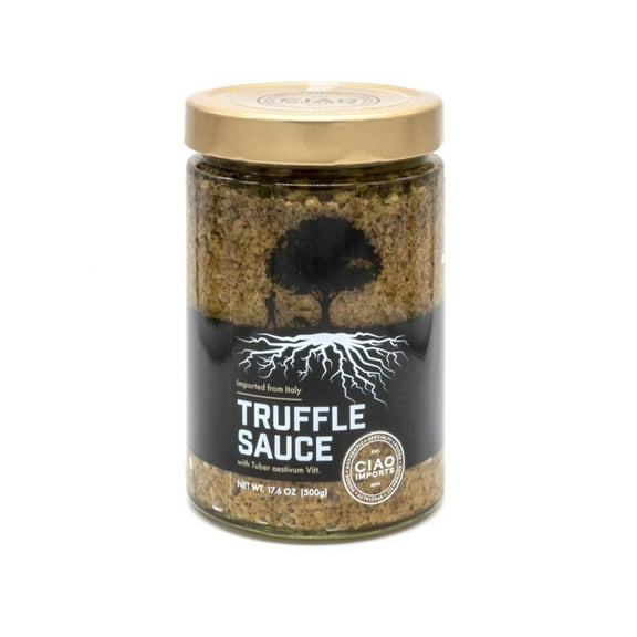 Ciao Imports, Premium Black Truffle Sauce (17.6 oz / 500g)