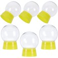 thumbnail image 4 of MOVTOTOP 6pcs Transparent Plastic Snow Globe DIY Accessories for Crafting Home Decorations and Presents Empty Kit, 4 of 7