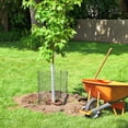 thumbnail image 2 of Clearance! Under$5 Round Plant Protector from Animals,6 Pack 12'' x 12'' Metal Plant Cages,Metal Mesh to Keep Animals Out, Garden Protection Bunny Barricades, Wire Plant Protectors, 2 of 6