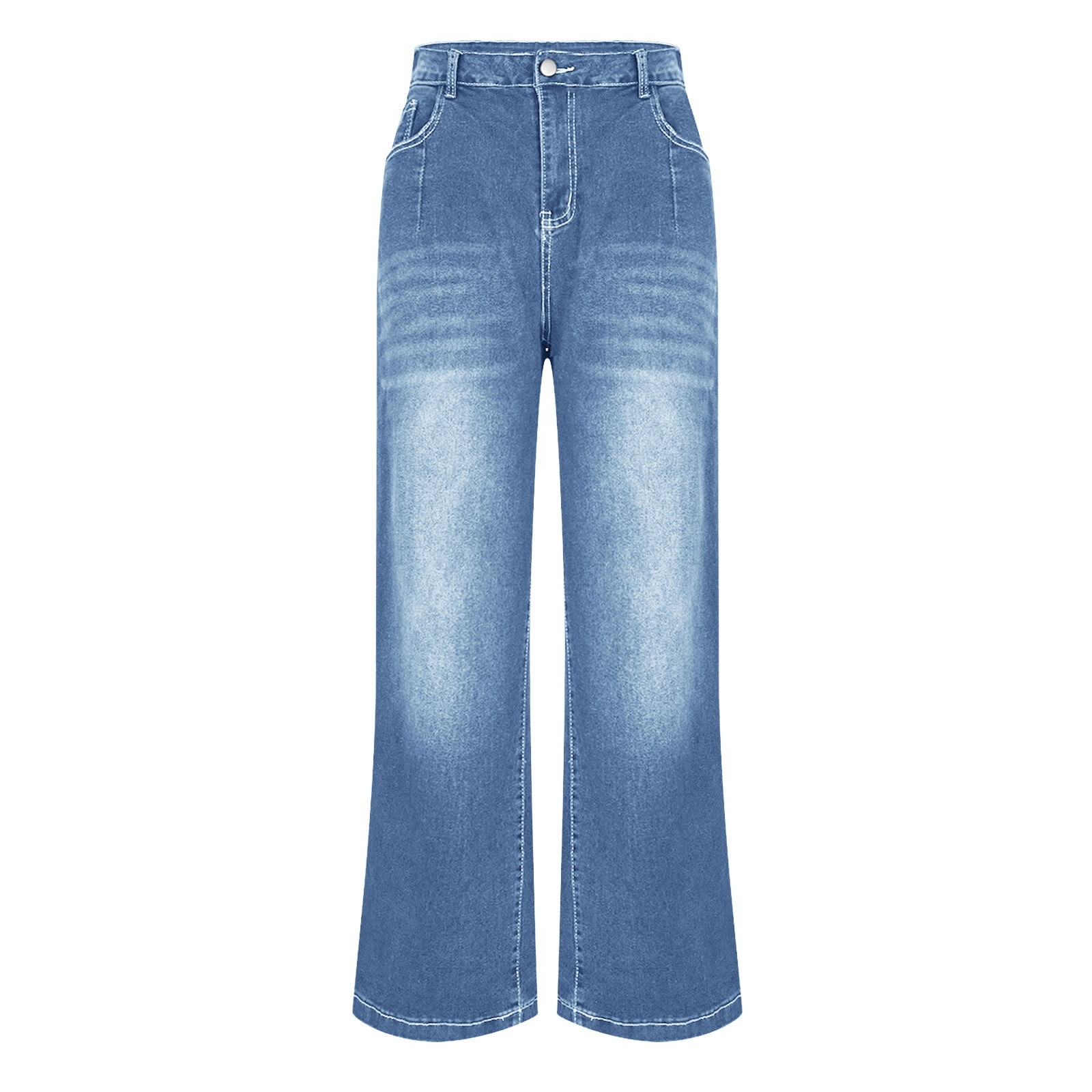Jean Homme George Coupe Regular - Taille 35 - Longueur 29 - Noir Délavé - Occasion Très Bon état