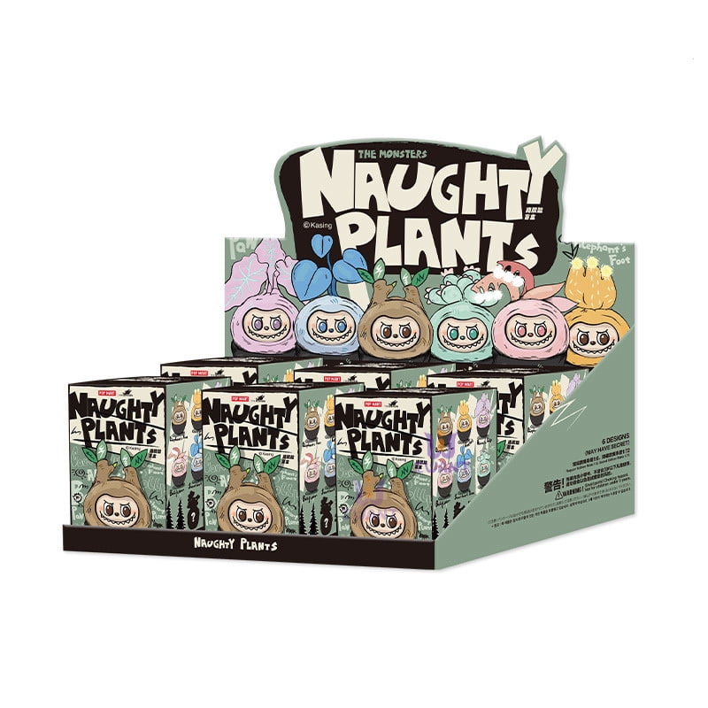 Potted Labubu THE MONSTERS NAUGHTY PLANTS Vinyl Face Blind Box