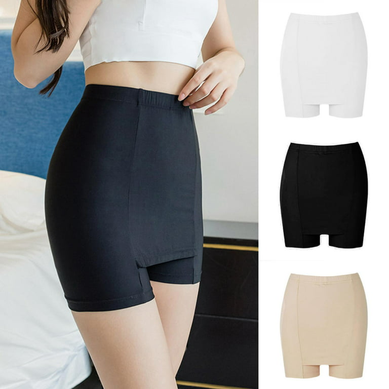 Summer Safety Pants Basic Shorts Under Skirt Female Korean Fashion  Underwear Girls Plus Size Casual Soft Leggings Cotton Tights N3K7