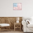 thumbnail image 3 of Stupell Industries Patriotic Brushed Flag Town & City Painting White Framed Art Print Wall Art, 20 x 16, 3 of 10