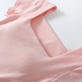 thumbnail image 6 of UYISJ Women's Tops Short Sleeves Square Neck With Built in Bra Shirt Padded Tops Soft Fitted Top, 6 of 9