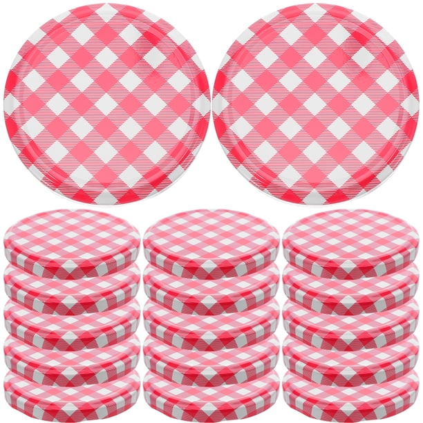 40 tapas herméticas para conservas, tapas multiusos para tarros de cristal, tapas a prueba de fugas