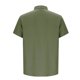 thumbnail image 4 of Blusa y camisa de manga corta con cuello vuelto para hombre, color liso, informal, holgada, con botones y bolsillo, blusa de manga corta con cuello vuelto, blusa de poliéster para hombre, 4 of 5