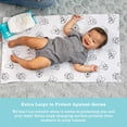 thumbnail image 3 of Disney Baby by J.L. Childress Cambiadores desechables para bebé - Disney Travel Essential - Forros para cambiadores de pañales - Cambiadores de viaje desechables, 26 x 18 pulgadas - Mickey y Minnie Mo, 3 of 5