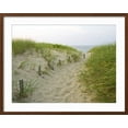 thumbnail image 2 of Art.com Path at Head of the Meadow Beach, Cape Cod National Seashore, Massachusetts, USA Photographic Print by Jerry & Marcy Monkman, Brown Frame Wall Art, 29" x 23", 2 of 5