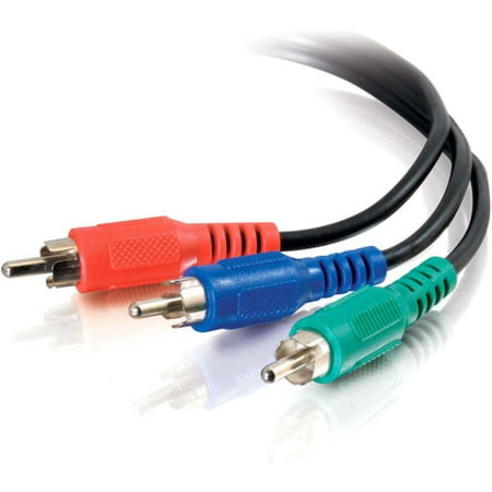 C2G 40959 C2G 25ft Value Series RCA Component Video Cable - RCA Male - RCA Male -