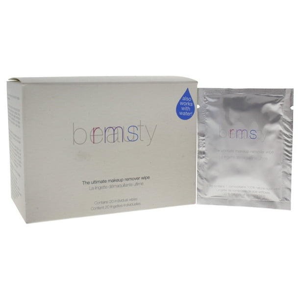 The Ultimate Makeup Remover by RMS Beauty for Women - 20 Pc Wipes ...