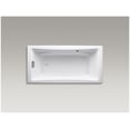 thumbnail image 5 of Kohler 865-GH0-0 71.75 x 36 in. Drop-In Heated Bubblemassage Air Bath - White, 5 of 7