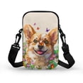 thumbnail image 2 of HELLHERO Ghost Flower Pattern Women Shoulder Bag Unique Gift, with Zipper for Daily Commute or Casual Outings, Travel, Outdoor and Daily Use, 2 of 7