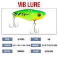 thumbnail image 3 of 2PC Metallic Lure Spinner 3.5g-20g High Quality Hard Fishing Baits, 3 of 9