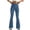 Blue, variant on Tummy Control Jeans for Women, Audhol Women's Imitation Denim Style Flare Pants with Elastic High Waist for Casual Workouts and Yoga Jeans for Women High Waist Light Blue 3XL