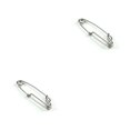 thumbnail image 4 of Wosthever Clips de pesca de acero inoxidable resistente, accesorios giratorios de palangre cerrados, diseño único, gancho de hebilla de liberación 2.0*80 2piezas Wosthever CBP365954, 4 of 6