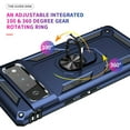 thumbnail image 5 of [SuperShield] Google Pixel 6 pro Étui à Anneau Rotatif avec Béquille, Protection Robuste contre les Chutes, Absorption des Chocs Hybride, Étui Rigide Robuste pour Téléphone, 5 of 5