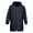 Navy, variant on Rain Jacket Women Oversized Black Windbreak Waterproof Raincoat Full Zip up Long Sleeve Pocket Hooded Tops Black XXL