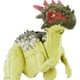 thumbnail image 3 of Mattel Jurassic World Wild Pack Dracorex Herbivore Action Figure, with Movable Joints, Realistic Sculpting and Attack Feature (3.88"), 3 of 11