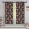 thumbnail image 5 of Pioneer Flower Floral Print Pattern Teens Curtains,Teens Insulated Curtains Set Of 2,Bedroom Essentials,Toddler Room Decor 42"x63", 5 of 5