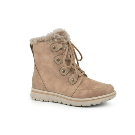 

Cliffs by White Mountain Womens Holly Faux Leather Ankle Ankle Boots