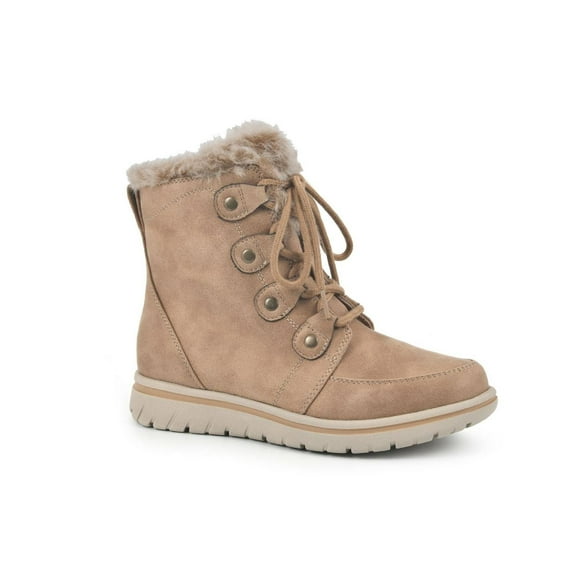 Cliffs by White Mountain Womens Holly Faux Leather Ankle Ankle Boots