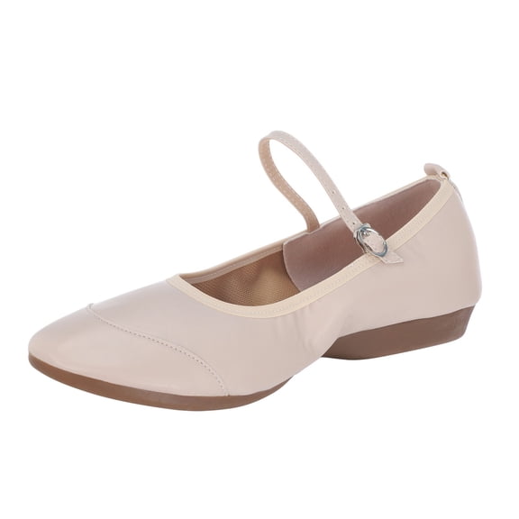 Sngxgn Women's Ballet Flats for Shoes Slip on Casual Flats Shoes(White,42)