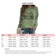 thumbnail image 5 of Jersey de manga larga con cuello redondo, sudadera holgada informal de fibra de poliéster de color sólido para mujer, verde oliva L, 5 of 5