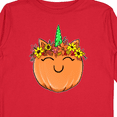 thumbnail image 4 of Inktastic Pumpkin Unicorn for Halloween and Thanksgiving Boys or Girls Long Sleeve Toddler T-Shirt, 4 of 5