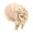 Beige, variant on ZDNIXIAN Soft Stretch Turban Head Wrap with Side Ruffled Flower and Ribbon Decor Color Full Hair Cover Lightweight Fashion Headscarf for Daily Casual Occasions