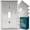 Toggle Switch 1-Gang 5-Pack, variant on Rio Salto Toggle Switch 1-Gang Stainless Steel Wall Plate, STANDARD SIZE Thick Metal Plate Outlet Cover Duplex Receptacle Silver Toggle Switch 1-Gang 5-Pack