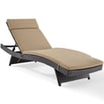 thumbnail image 4 of Pemberly Row Chaise Longue de Patio - Ensemble de 1, Marron et Moka, 4 of 19