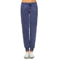 thumbnail image 3 of White Mark Women's Athleisure Fleece Jogger Pants, 3 of 5