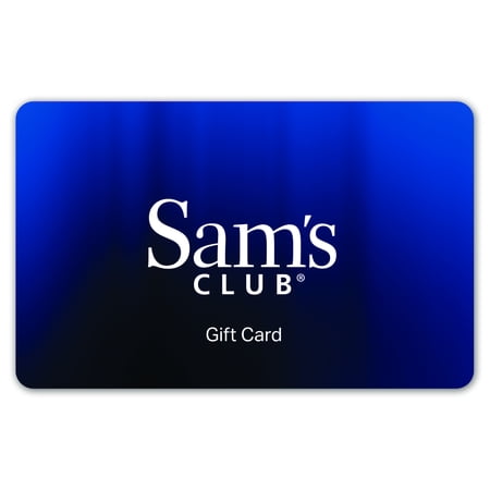 Sam's Club Gift Card (Best Black Blue Cards)