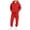 Red, variant on Quealent Boys Outfit Set - 2 Piece Soft Pullover Hoodies and Athletic Cargo Jogger Sweatpants for Kid (Beige, 11-12 Years)