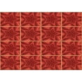 thumbnail image 1 of Ahgly Company Indoor Rectangle Patterned Red Area Rugs, 7' x 9', 1 of 6
