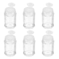 thumbnail image 3 of 6Pcs Transparent Plastic Loose Powder Bottles with Flip-Lid Design for Storage and DIY Makeup Fits, 3 of 5